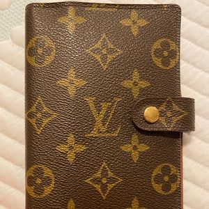 SOLDxxx Authentic Louis Vuitton monogram agenda PM